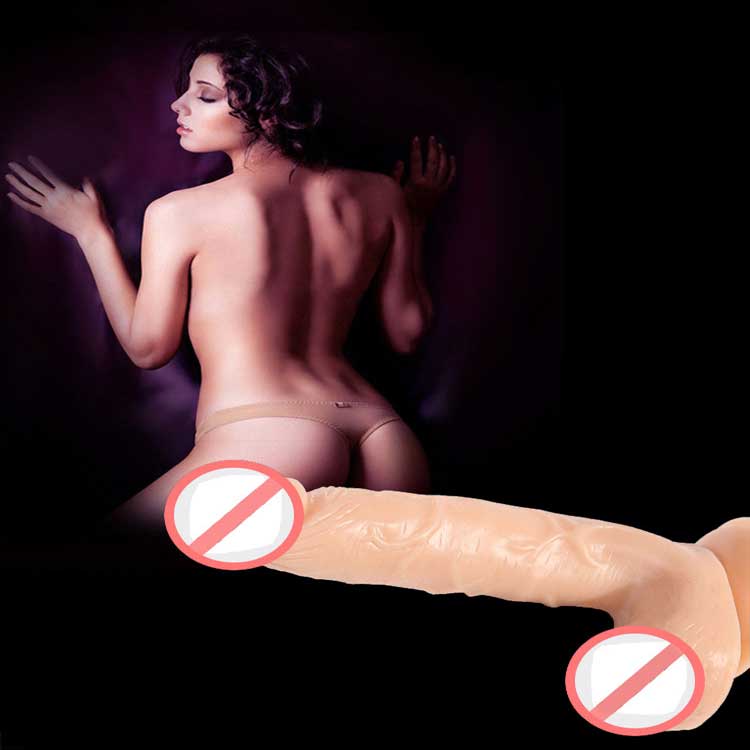 Dương vật silicon mềm gắn tường giá tốt kích thích điểm G