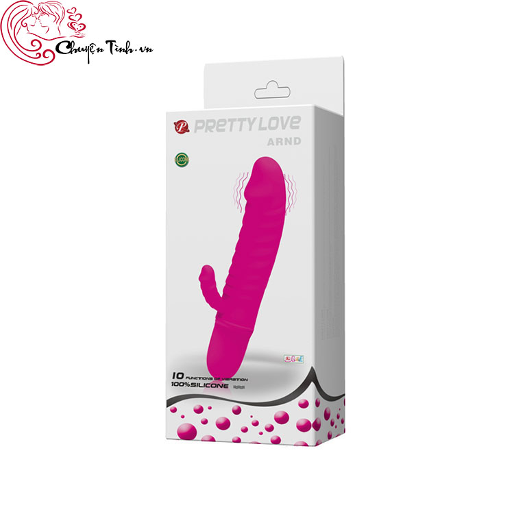 Dương vật silicon nhỏ gọn rung mạnh PrettyLove Arnd chất lượng cao
