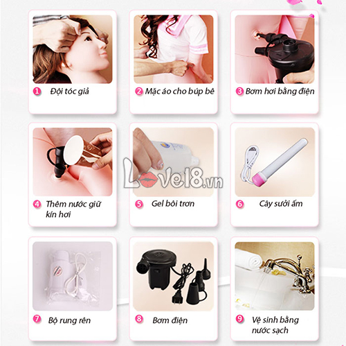 Búp Bê Bơm Hơi Sang Trọng Đẳng Cấp Đồ Chơi Người Lớn Hot