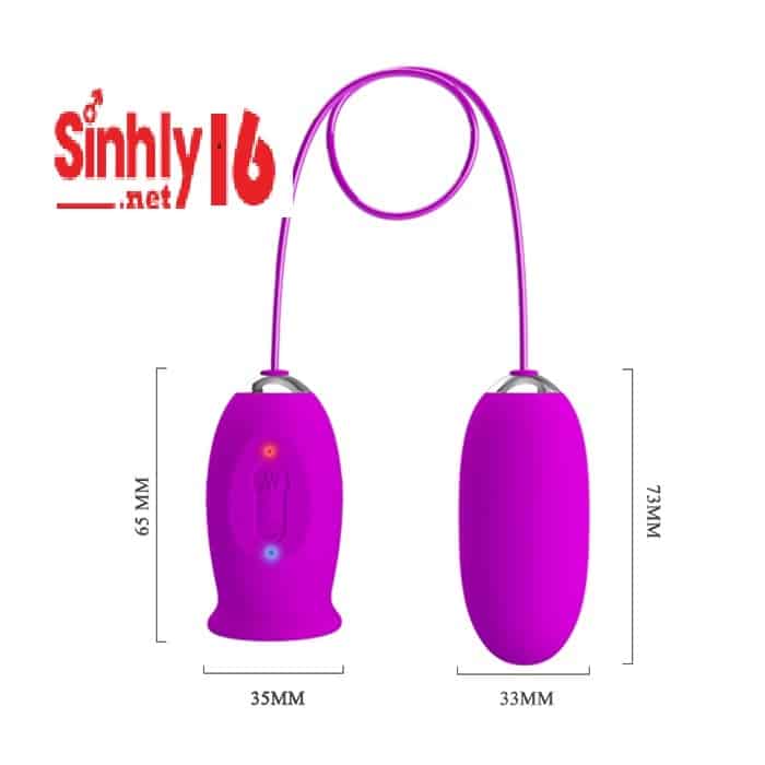 Trứng Rung Liếm 2 Đầu Pretty Love EG30E Kích Thích Cực Đỉnh