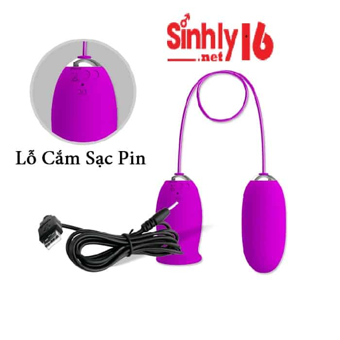 Trứng Rung Liếm 2 Đầu Pretty Love EG30E Kích Thích Cực Đỉnh