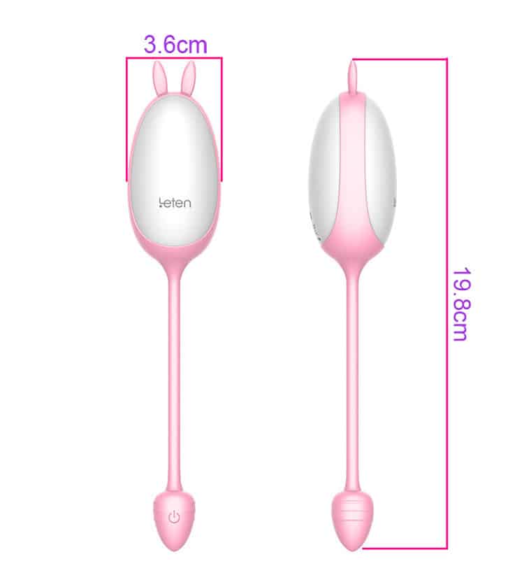 Trứng Rung Tai Thỏ 7 Tần Số EG33B Kích Thích Điểm G, Âm Vật