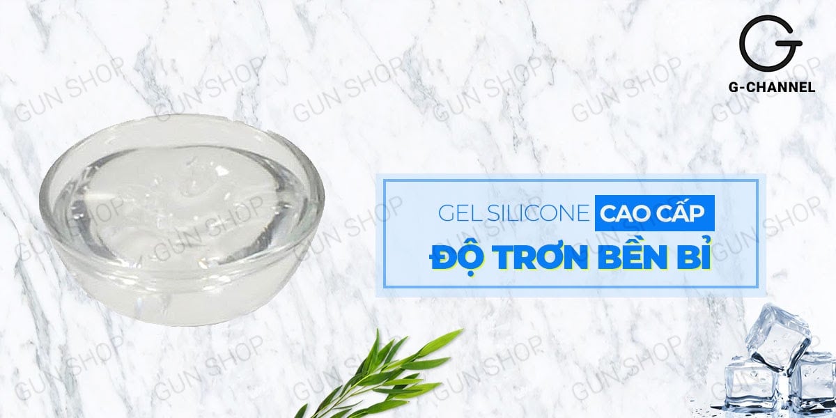 Bỏ sỉ Gel bôi trơn hậu môn mát lạnh - Shell Supermen Cooling - Chai 90ml  chính hãng