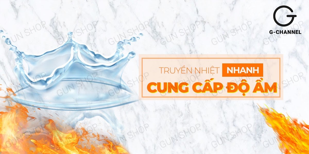 Gel bôi trơn hậu môn nóng ấm Shell Supermen Warming 90ml an toàn hiệu quả