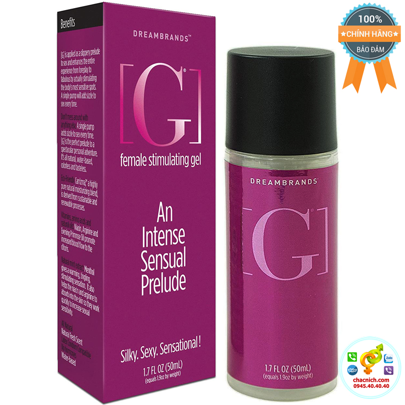 Bỏ sỉ Gel bôi trơn kích thích khoái cảm phụ nữ G An Intense Sensual Prelude  nhập khẩu