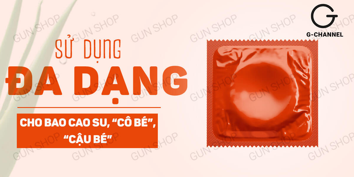 Gel bôi trơn ấm nóng Lexy 55ml tăng khoái cảm dễ chịu