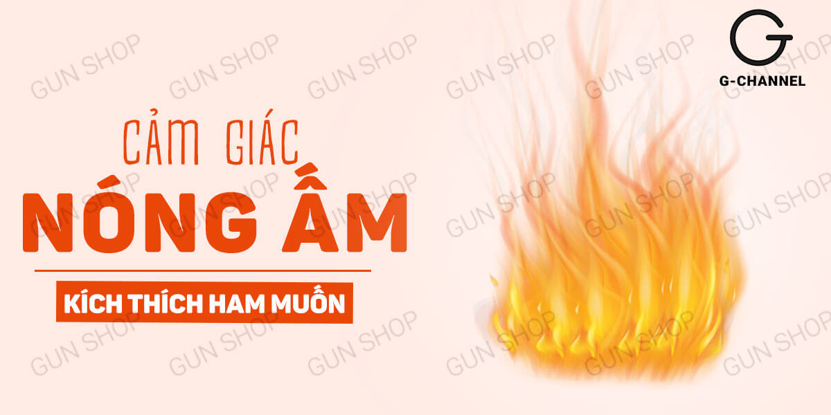 Gel bôi trơn ấm nóng Lexy 55ml tăng khoái cảm dễ chịu