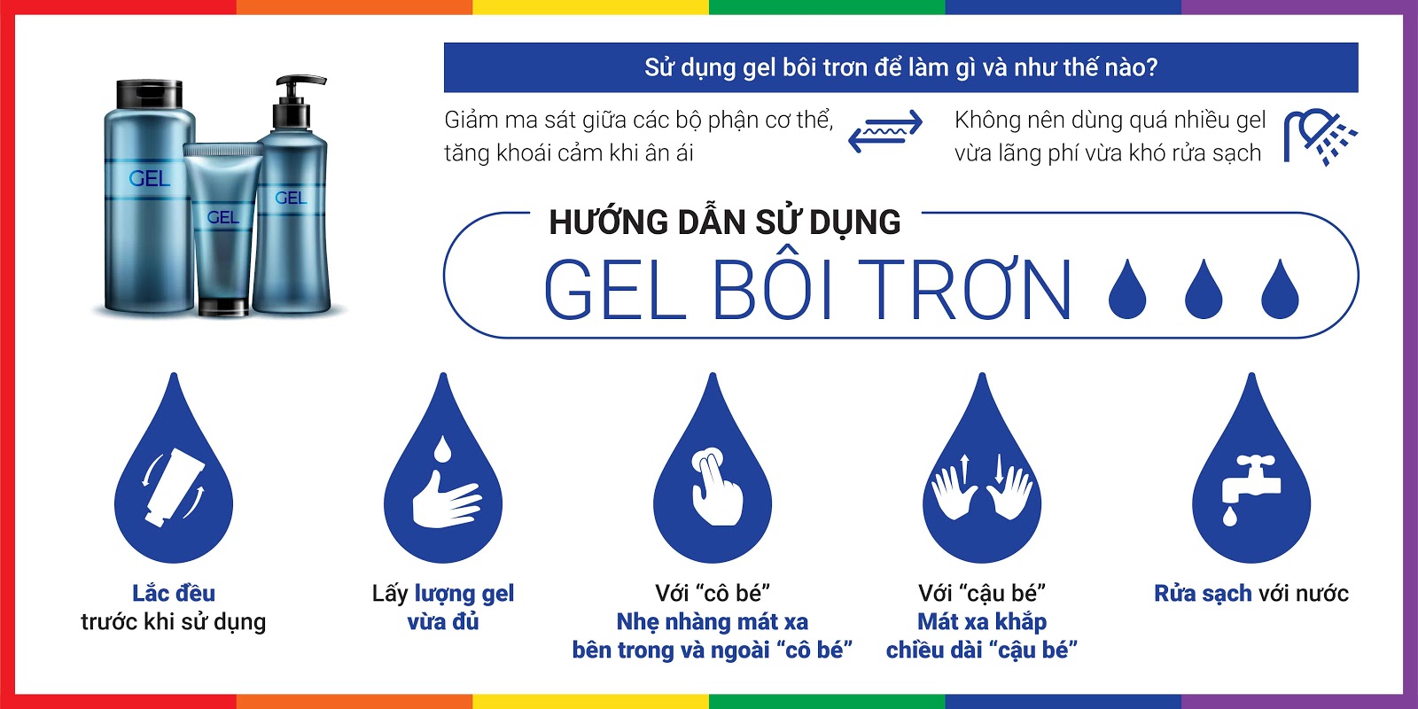 Gel Vanessa bôi trơn siêu mượt cấp ẩm lâu trôi nhẹ nhàng thoải mái