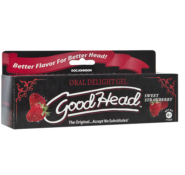 Gel bôi trơn nuốt được Good Head dâu thơm mát tăng khoái cảm