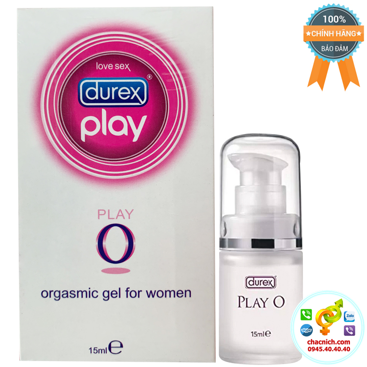 Đại lý Gel tăng khoái cảm nữ Durex Play O  loại tốt
