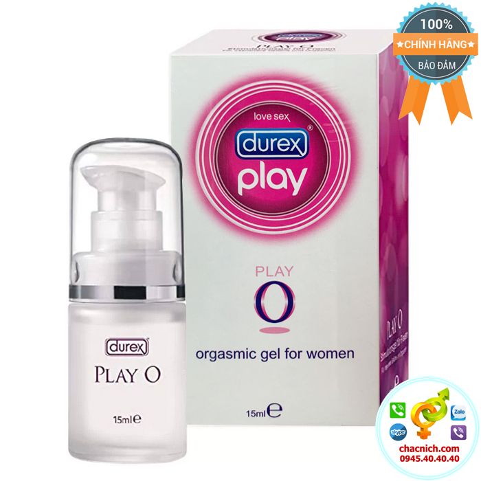 Đại lý Gel tăng khoái cảm nữ Durex Play O  loại tốt