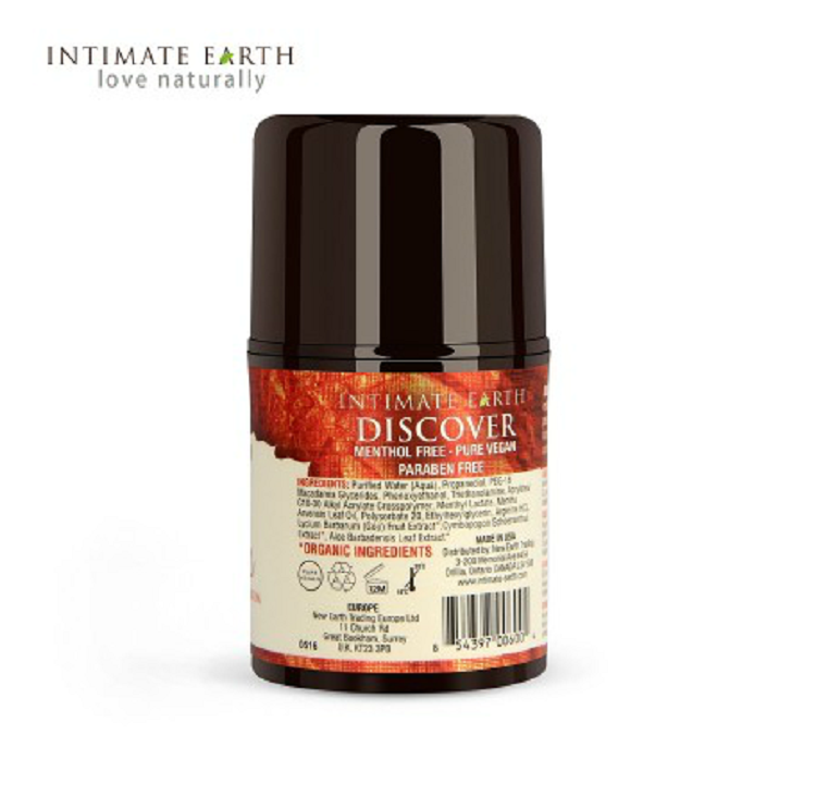 Gel tăng khoái cảm Intimate Earth Discover G Spot, an toàn hữu cơ