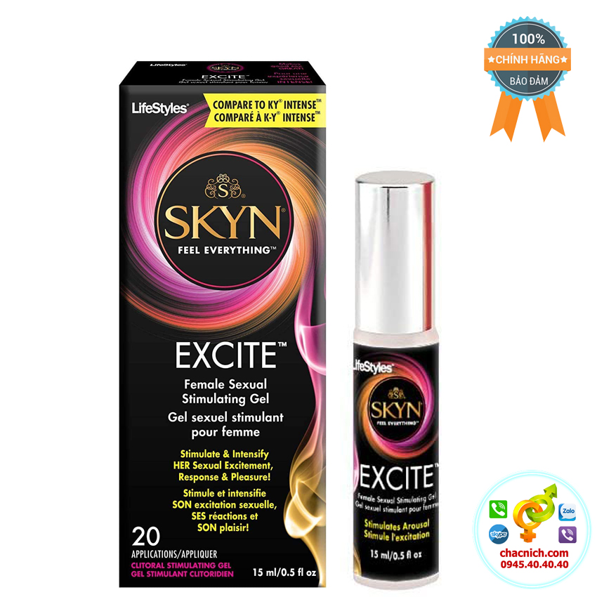 Gel Kích Thích Nữ Giới Tăng Hưng Phấn Lifestyles Excite