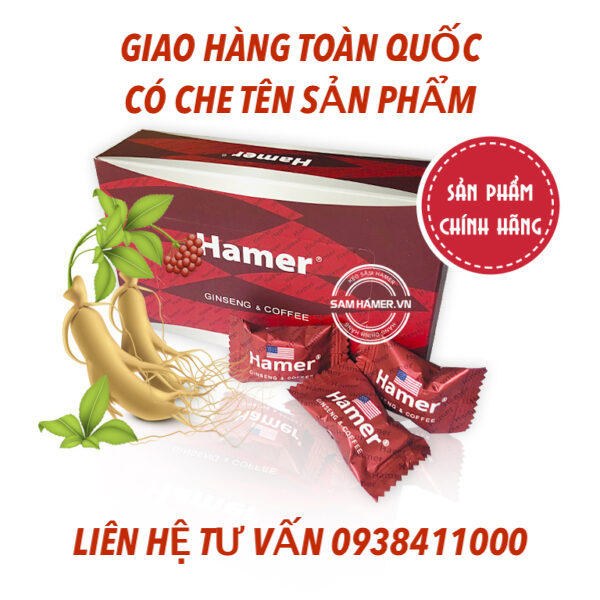 Kẹo sâm Hamer USA tăng cường sinh lý kéo dài thời gian quan hệ