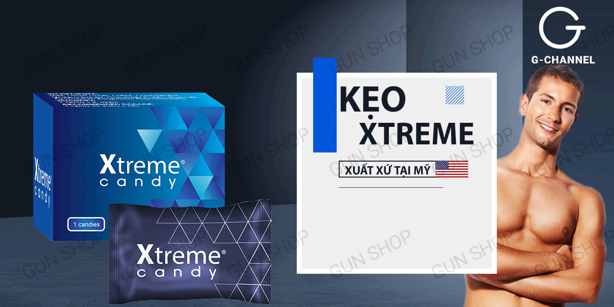Kẹo nhân sâm Xtreme sinh lý mạnh mẽ bổ dưỡng tăng cường sức khỏe