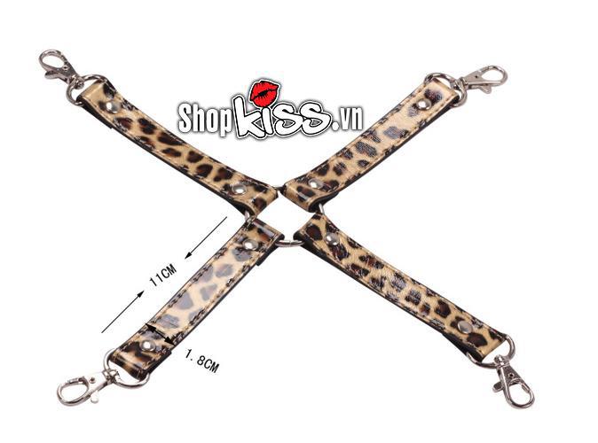 Bộ đồ chơi bạo dâm 10 món da beo cao cấp kích thích cực đỉnh
