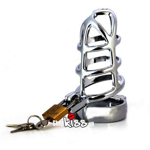 Khóa dương vật inox bền bỉ kích thích ham muốn đỉnh cao
