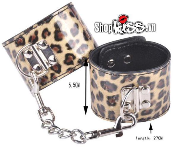 Bộ đồ chơi bạo dâm 10 món da beo cao cấp kích thích cực đỉnh