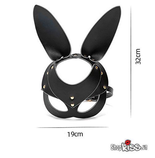 Mặt nạ bạo dâm da thỏ cực ngầu tăng khoái cảm hấp dẫn