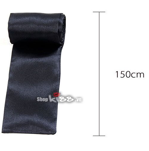 Băng vải lụa bịt mắt kích thích tình yêu đen đỏ mềm mại hấp dẫn