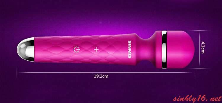 Chày rung Nano Sinmis cao cấp không dây kích thích điểm G sạc USB