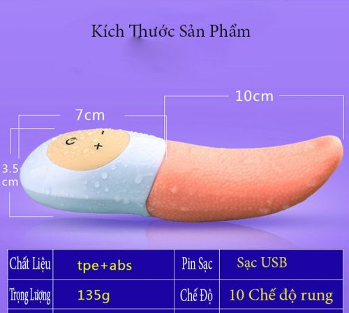 Shop bán Lưỡi liếm âm đạo kèm 2 trứng rung tình yêu cao cấp  cao cấp