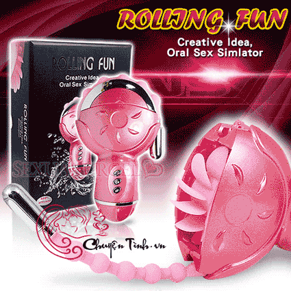 Lưỡi rung liếm âm đạo Rolling Fun 2 siêu kích thích tăng khoái cảm