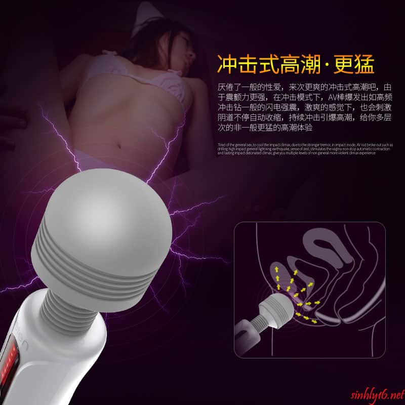 Chày Rung Leten MS11 Tia Chớp Kích Thích Điểm G Mạnh Mẽ