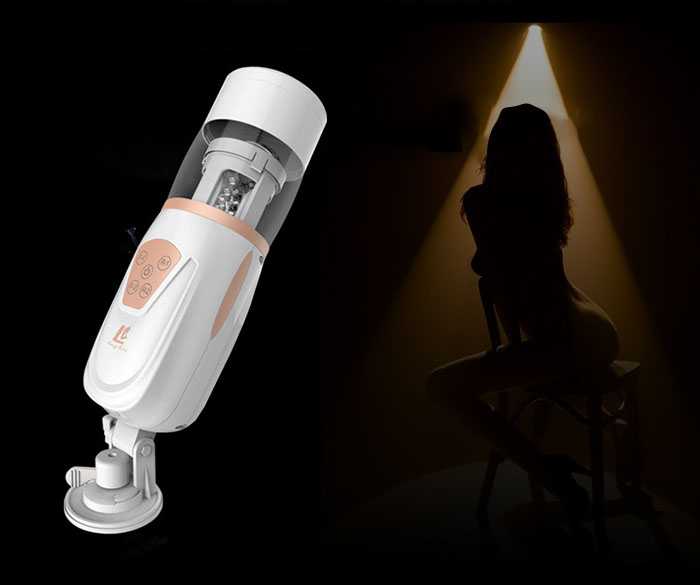 Máy bú cu cao cấp TeleScopic thụt lên xuống gắn tường tăng khoái cảm nam