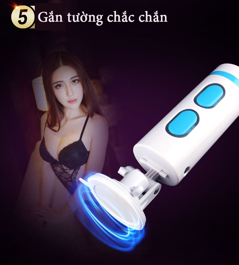 Máy Rung Nam Gắn Tường Chese Japan Co Bóp Mạnh Giải Tỏa