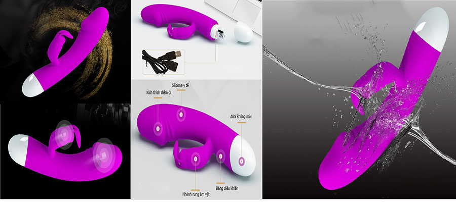 Dương Vật Massage PrettyLove Will Rung Mạnh Sạch An Toàn