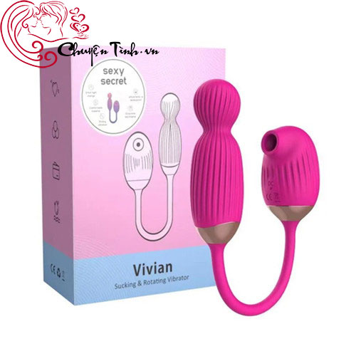 Máy rung bú mút điểm G vivvian kích thích cực mạnh cho phái đẹp