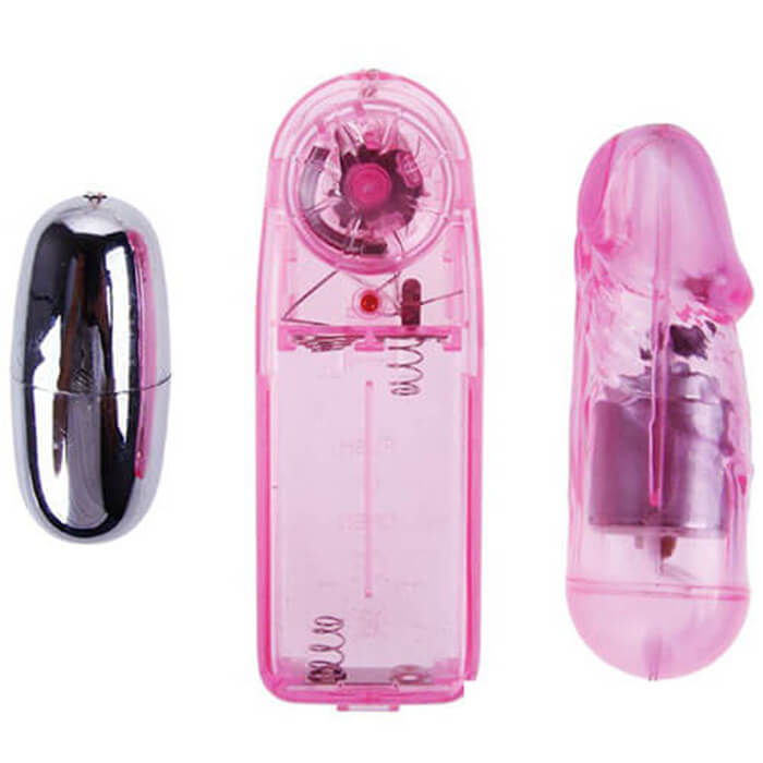 Trứng Rung 2 Đầu Inox Điều Khiển Từ Xa Màu Hồng Tăng Khoái Cảm