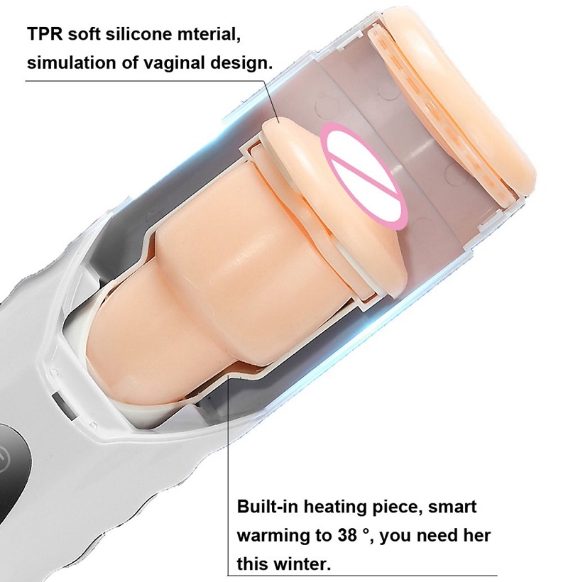 Navigator Cup máy thủ dâm tự động tăng nhiệt sưởi ấm nhanh