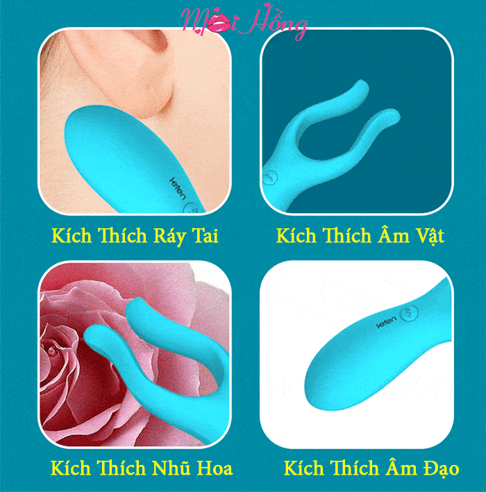 Đồ chơi người lớn Leten 2 râu massage ve vuốt cực tê MS41 chất lượng