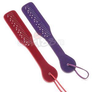 Cây phết đít da lộn đỏ cán dài 30cm kích thích cực khoái