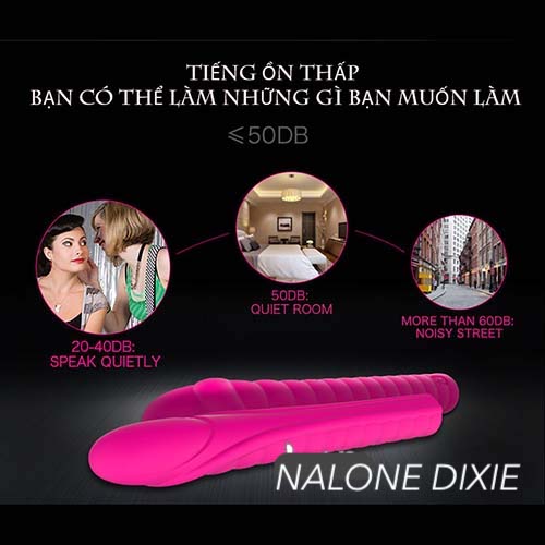 Que rung điểm G Nalone Dixie cao cấp silicon chống nước đa tần số