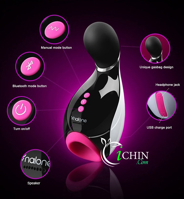 Nalone Oxxy rung Bluetooth điều khiển điện thoại silicon cao cấp pin sạc