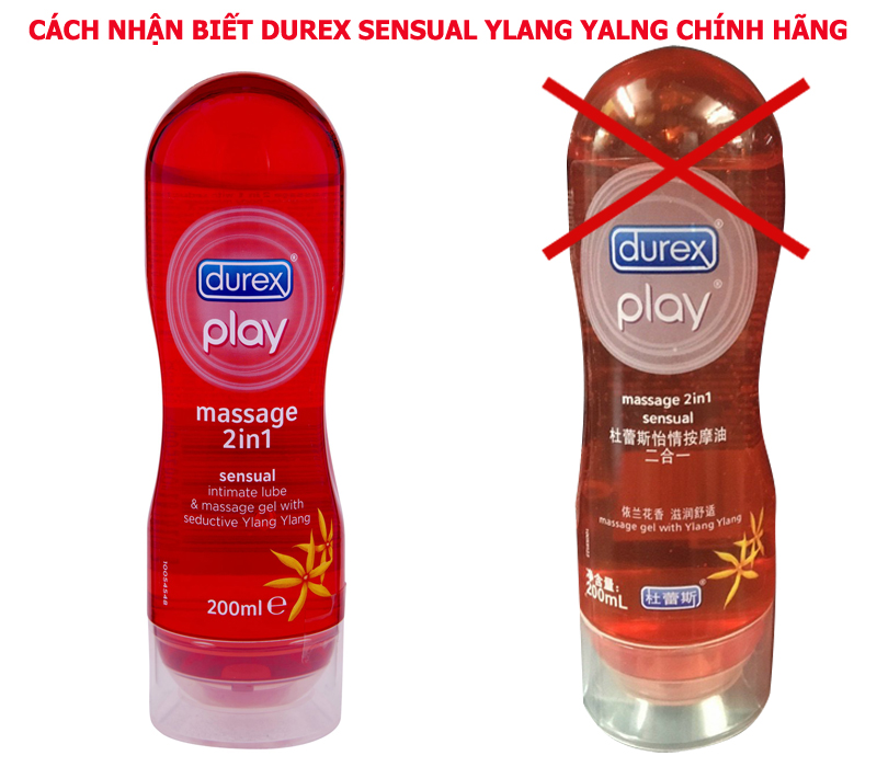 Gel Massage Durex 2in1 Tinh Chất Ngọc Lan Tây Thư Giãn Kích Thích