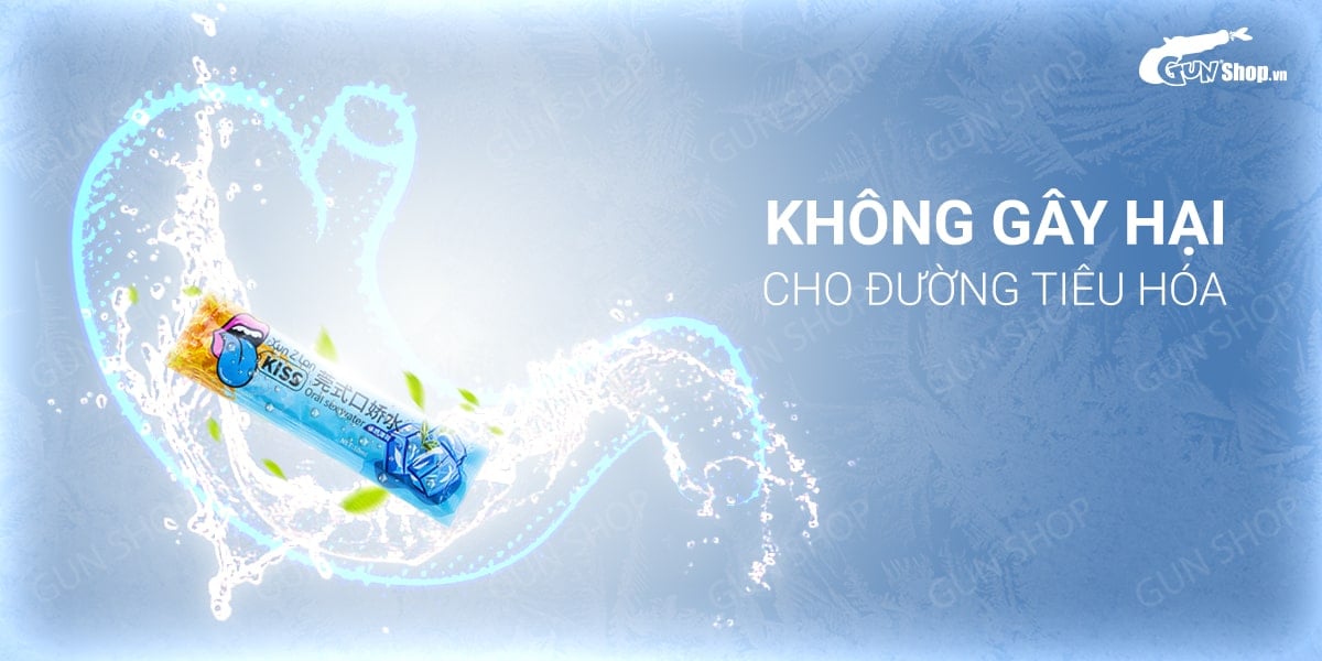 Cung cấp Nước tình yêu BJ mát lạnh hương bạc hà - Xun Z Lan Kiss Cool - Gói 10ml  tốt nhất