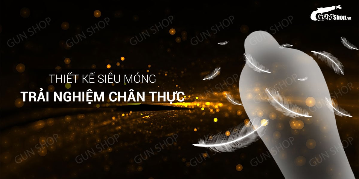 Bao cao su OLO 0.01 gân gai siêu mỏng - Kéo dài cực đỉnh, 10 cái