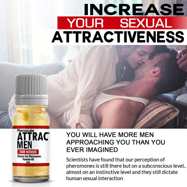 Nước hoa kích dục nam Attract Men tăng ham muốn mãnh liệt nhập Mỹ