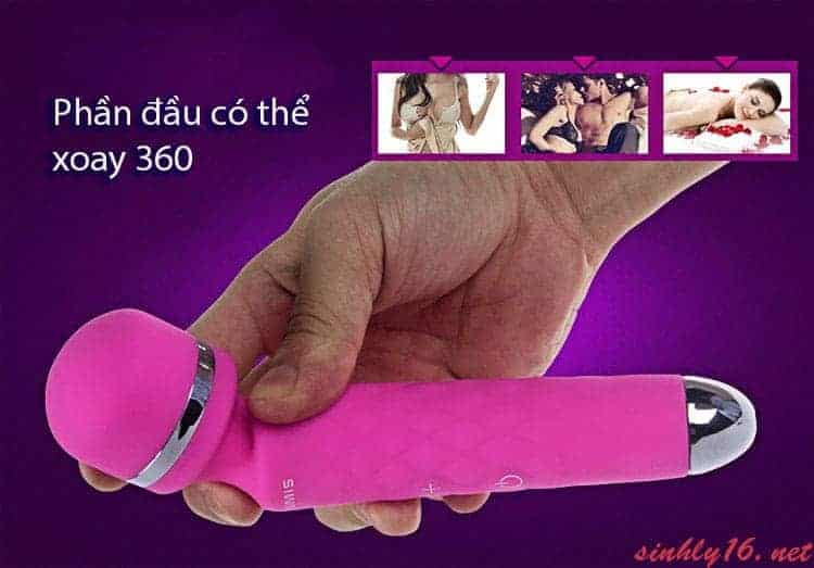 Chày rung Nano Sinmis cao cấp không dây kích thích điểm G sạc USB
