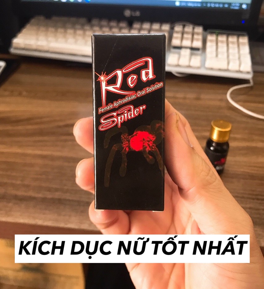 Red Spider Nhện Đỏ nước kích dục nữ thần tốc chính hãng mua ngay