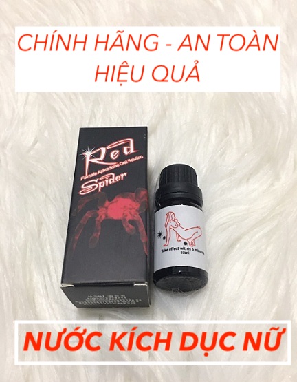 Red Spider Nhện Đỏ nước kích dục nữ thần tốc chính hãng mua ngay