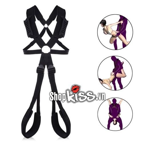Bộ dây đeo tư thế bế bồng nam nữ chất liệu bền đẹp kích thích cảm xúc