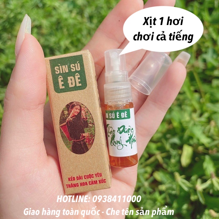 Sìn sú Ê Đê chính hãng xịt kéo dài quan hệ an toàn 5ml