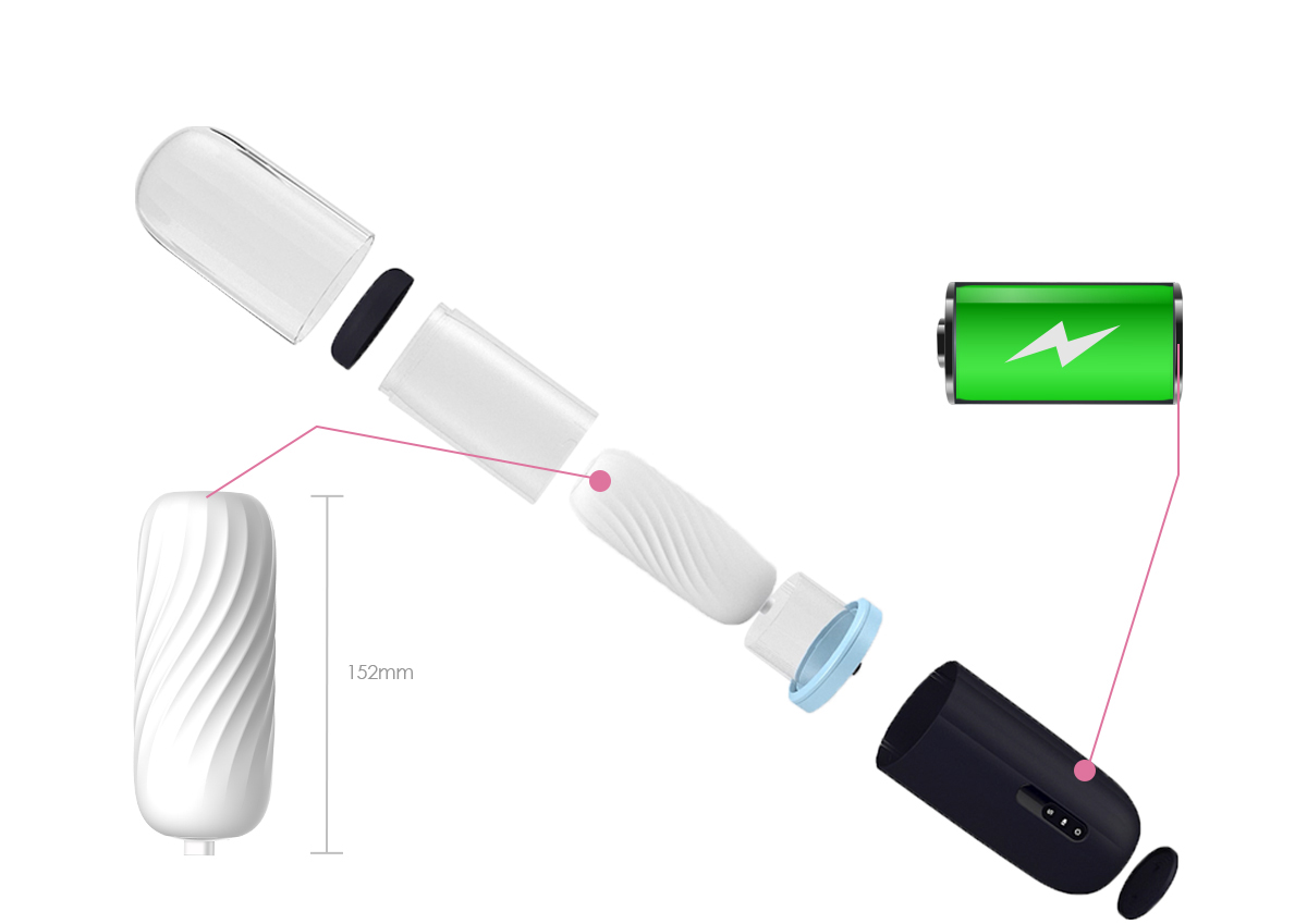 Âm Đạo Giả Svakom Alex USA Tự Động 7 Chế Độ Đa Năng