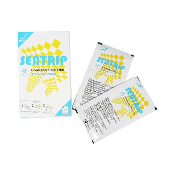 Tem ngậm Sentrip hỗ trợ sinh lực tăng cường sinh lý nam