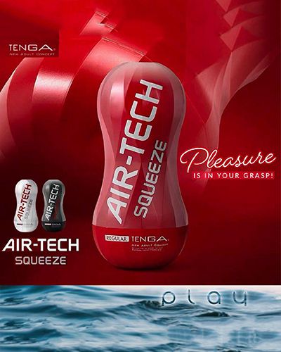 Tenga Airtech Squeeze 3 màu sắc độc đáo, trải nghiệm sung sướng tuyệt đỉnh